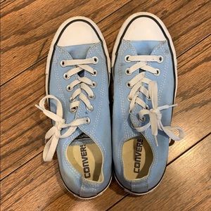 Baby blue Converse